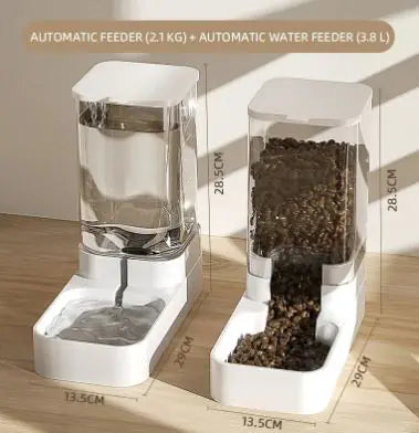 Automatic Food & Water Dispenser for Cats & Dogs