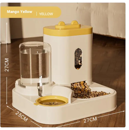 Automatic Pet Feeder Dog Basin – Cat & Dog Water Dispenser