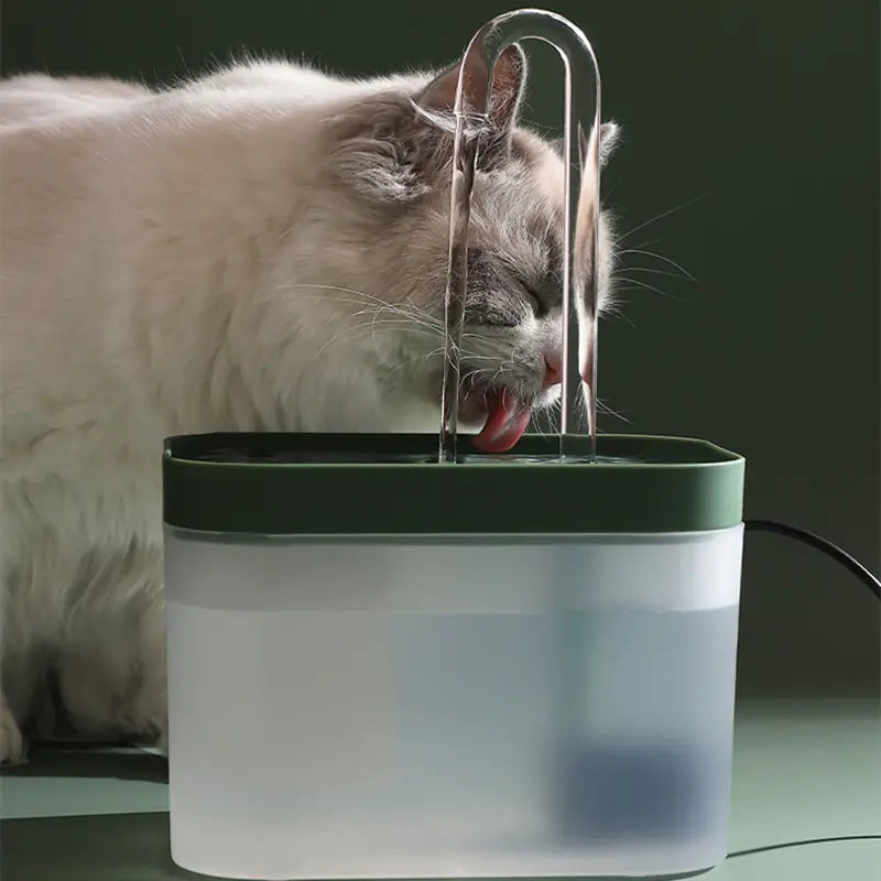 Automatic Cat Water Fountain with Filter – 1.5L Capacity